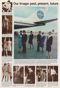 History of Pan American Airways' and National Airlines' in-flight uniforms