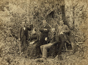 Peacock Family, Coconut Grove, Florida, circa 1890