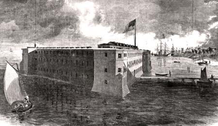Fort Taylor in 1861
