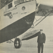 Dynamic Duo: Capt. Edwin Musick with the American Clipper